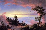 Frederic Edwin Church Above the Clouds at Sunrise Sweden oil painting artist